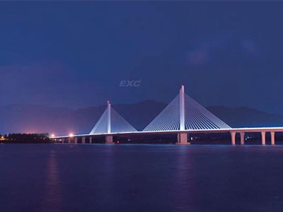 LED屋外風景照明フーヤン橋、杭州