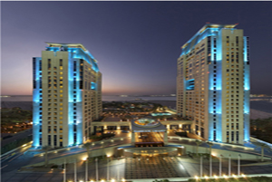 2014.2ドバイ、UAE -ファイブスターハトトールグランドラグジュアリーホテル