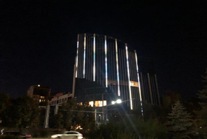 2019.9モルドバ・チシナウ・ミッドタウンにおけるアパートの照明(都市計画)