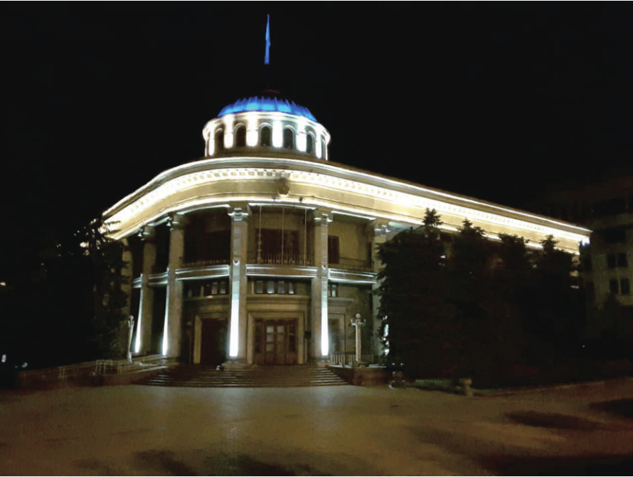 2016.4アルマトイ、カザフスタン-地区政府ビル